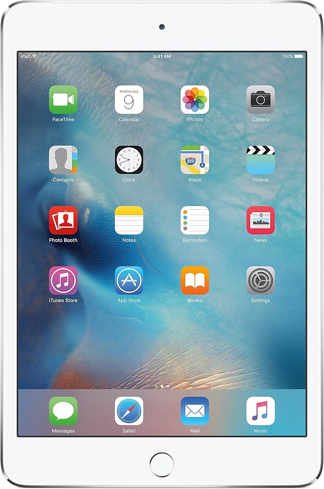 Apple iPad Mini 4, 64 GB, Prata - WiFi + Celular (Renovado
