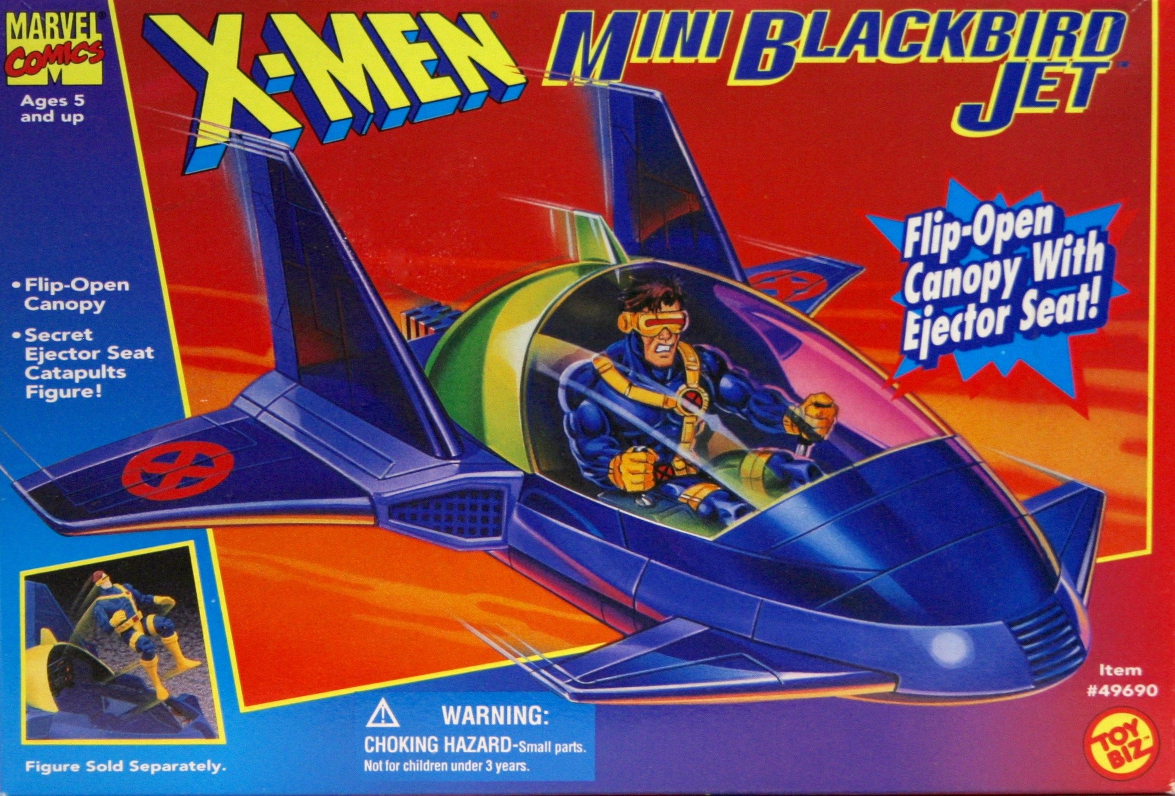Amazon.com: Marvel X-Men Mini Blackbird Jet Vehicle : Toys & Games
