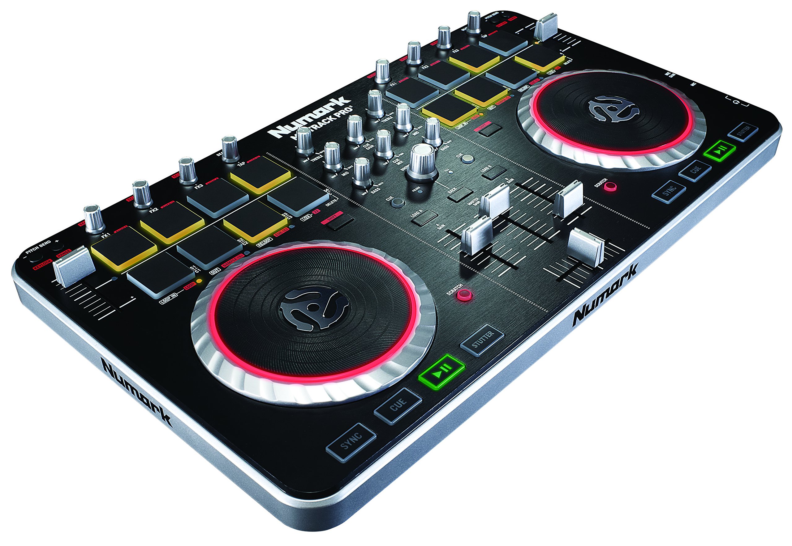 Amazon | Numark オーディオインターフェイス搭載 2チャンネルDJ