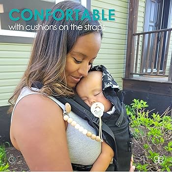 Amazon.com : bblüv Pöp'NGO Baby Carrier Wrap - Adjustable Backpack