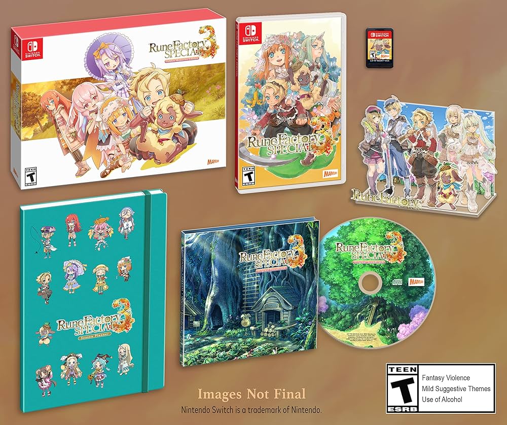 Amazon.com: XSEED Games Rune Factory 3: SPECIAL– Golden Memories