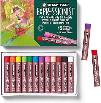 Amazon.com: SAKURA XLP12 12-Piece Cray-Pas Expressionist Assorted
