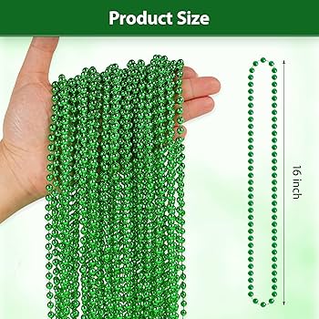 Amazon.co.jp: マルディグラビーズネックレス バルク、聖パトリック