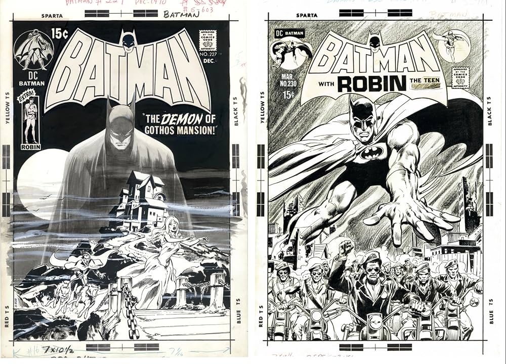 Amazon | Neal Adams' DC Classics Artist's Edition Cover A (Batman