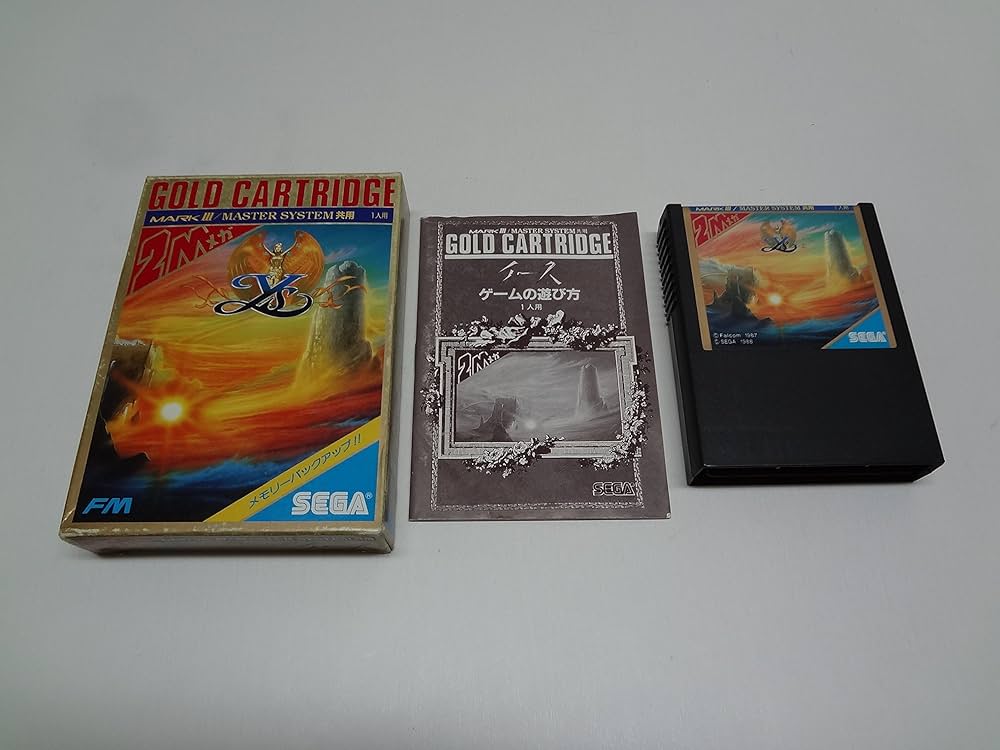 Amazon.co.jp: イース Ys マスターシステム マーク III Master
