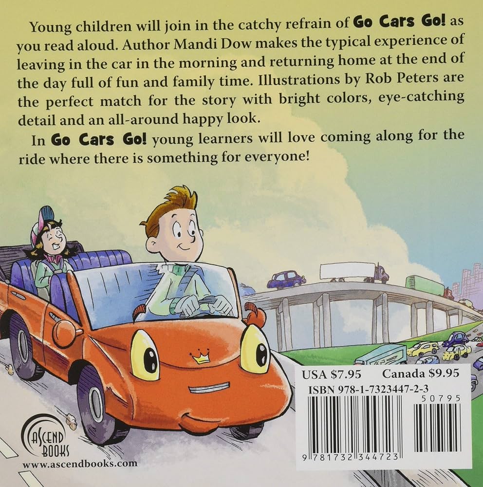Amazon.com: Go Cars Go!: 9781732344723: Mandi Dow, Rob Peters, Rob