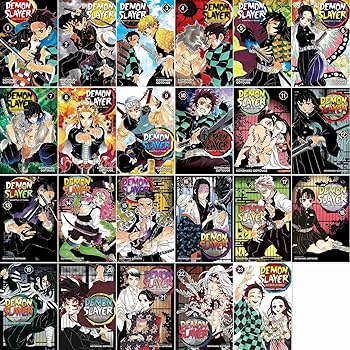 Demon Slayer Manga Box Set Kimetsu no Yaiba (Volumes 1–23
