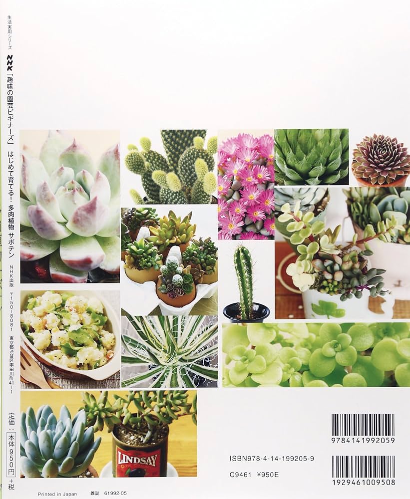 NHK「趣味の園芸ビギナーズ」 はじめて育てる! 多肉植物 サボテン