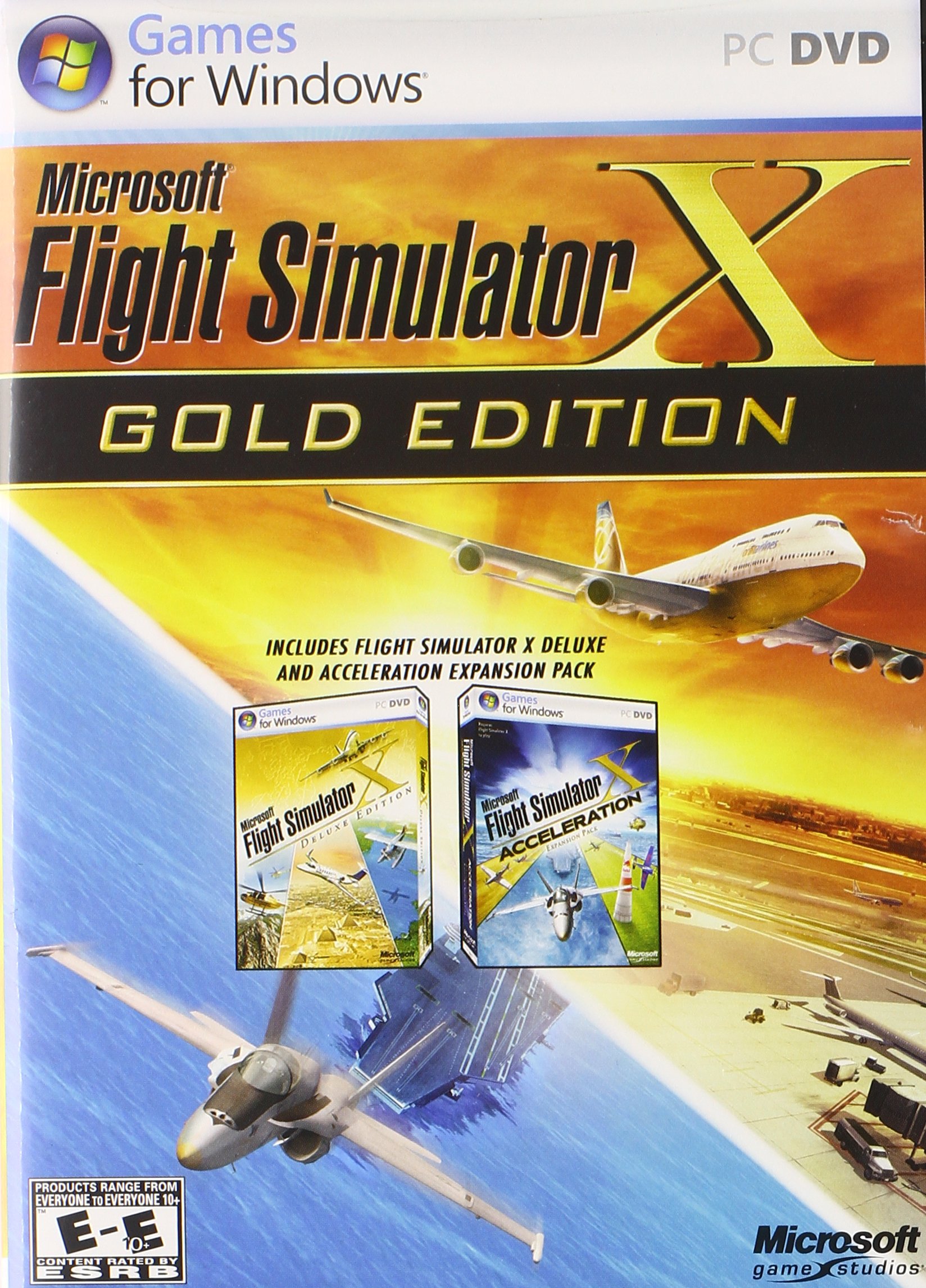 Amazon.com: Microsoft Flight Simulator X: Gold Edition : Video Games