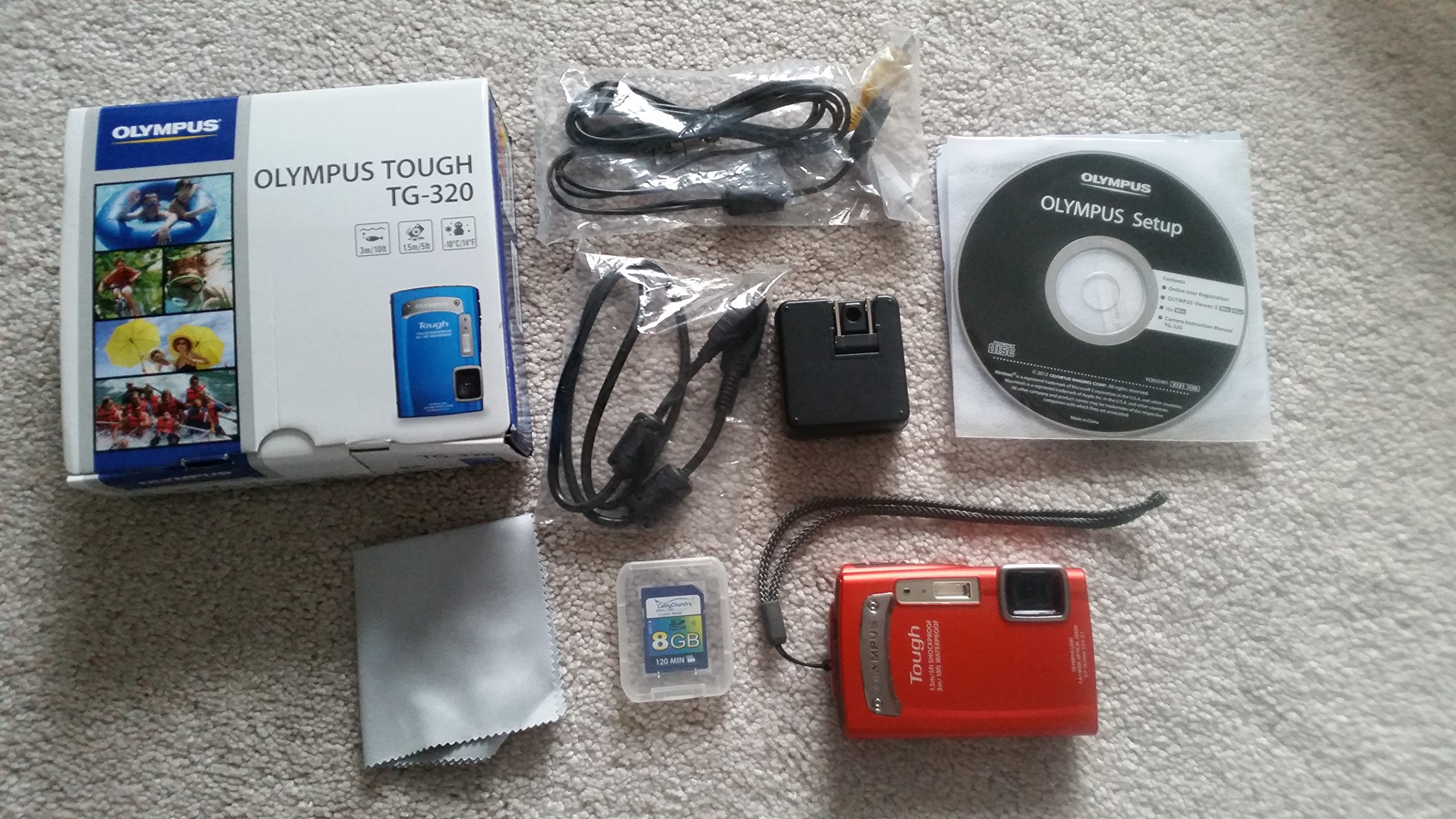 Amazon.com : Olympus TG-320 14MP Tough Series Camera with 3.6X
