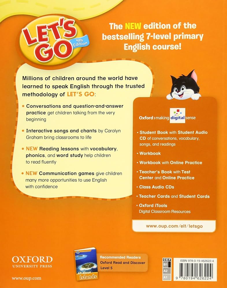Amazon | Lets Go 4th Edition Level 5 Student Book with Audio CD