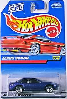 Amazon.com: 1998 Hot Wheels Lexus SC400 Purple #770 : Toys & Games