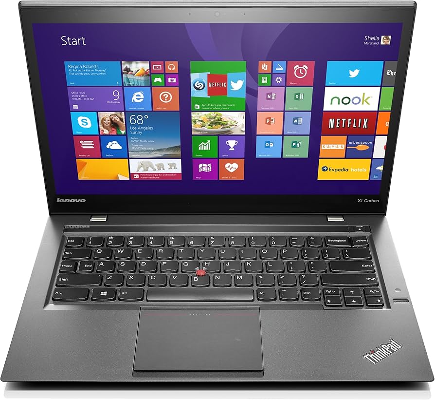 Amazon.com: Lenovo Thinkpad X1 Carbon Touch 14-Inch Touchscreen