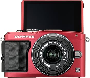 Amazon | OLYMPUS ミラーレス一眼 PEN Lite E-PL6 レンズキット レッド