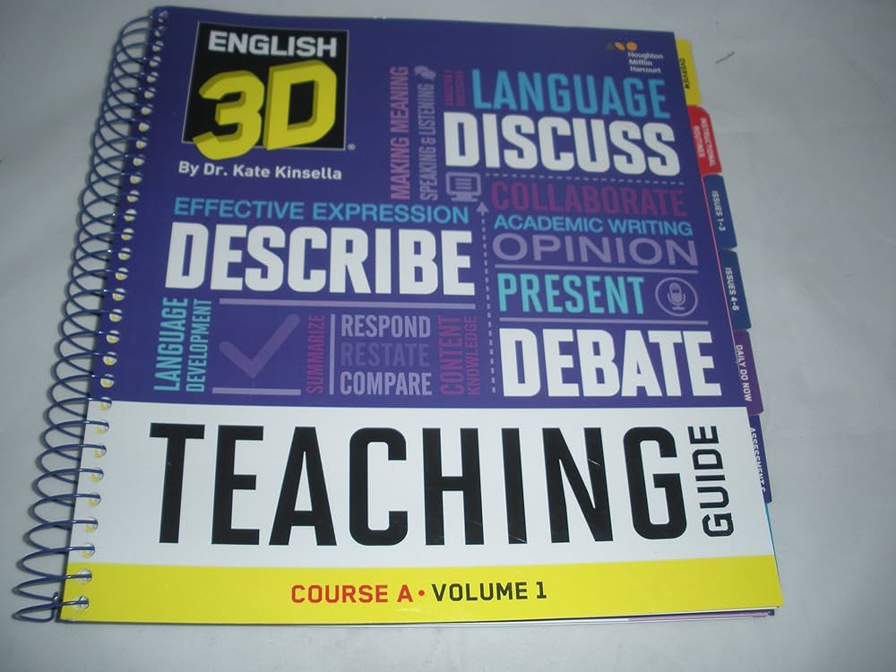 English 3D Teaching Guide Course A Volume 1: Kate Kinsella