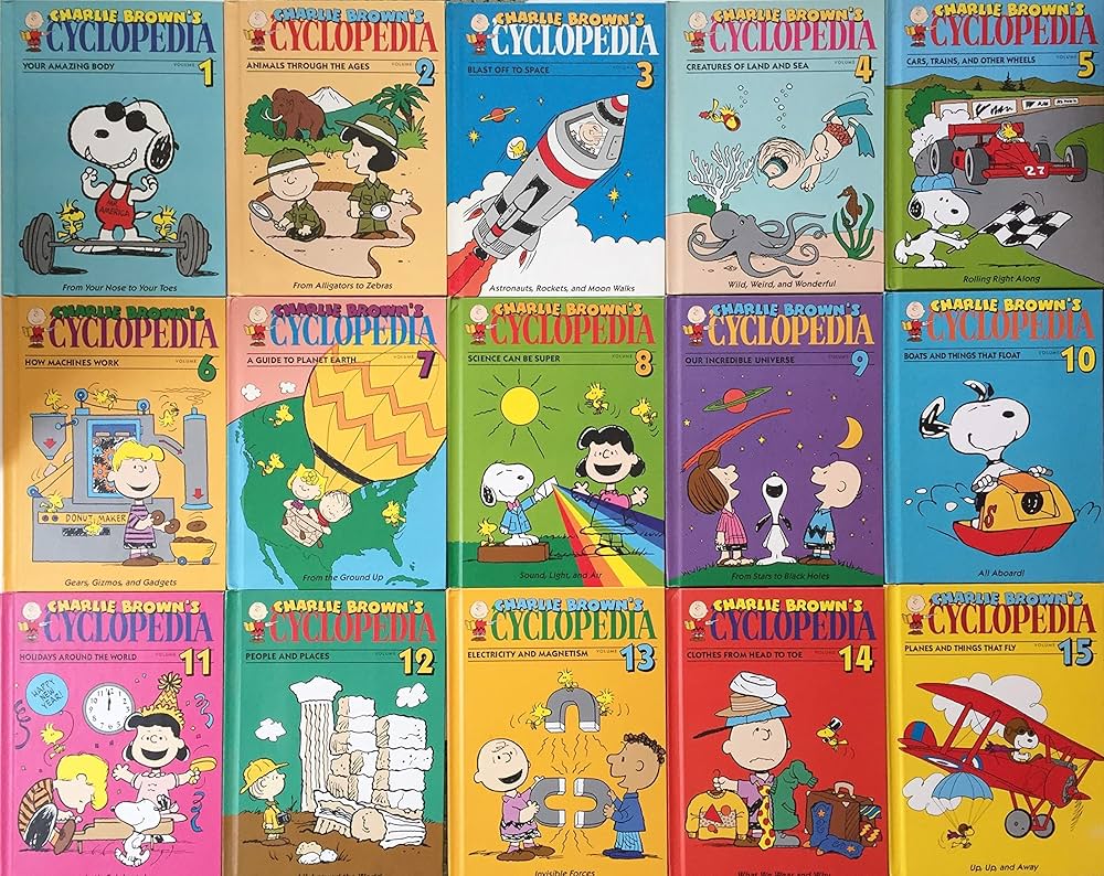 Charlie Brown's 'Cyclopedia Complete 15 Volume Set: Based on