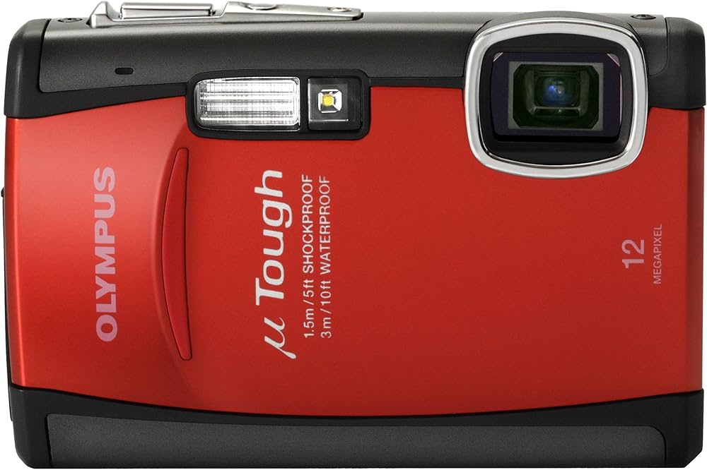 Amazon | OLYMPUS 防水デジタルカメラ μ TOUGH 6010 レッド μTOUGH