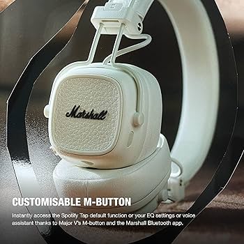 Amazon.co.jp: Marshall ワイヤレスオンイヤーヘッドホン Major V