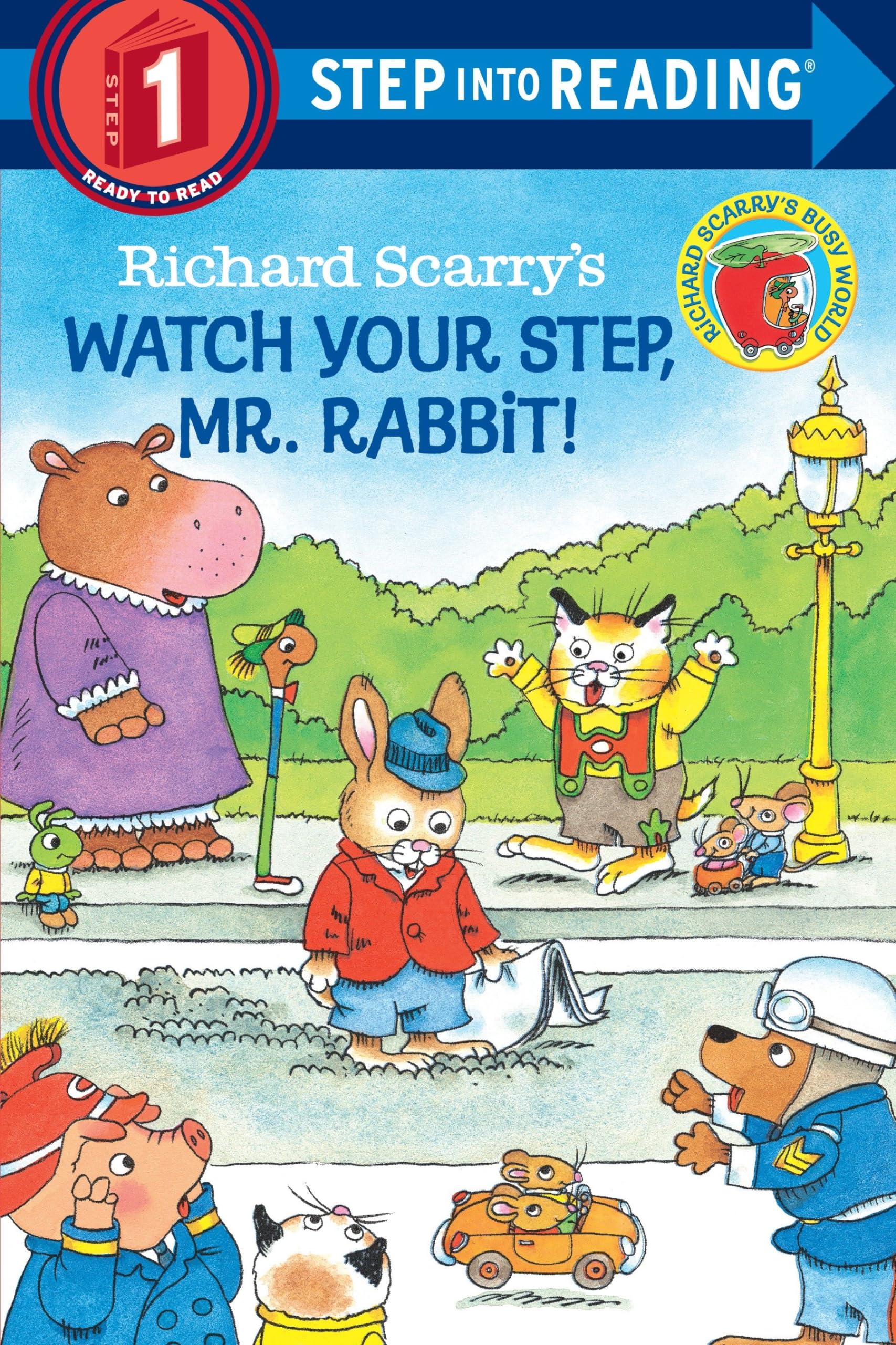 Amazon | Richard Scarry's Watch Your Step, Mr. Rabbit! (Step into