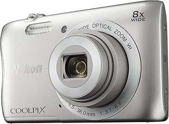 Amazon.com : Nikon COOLPIX S3700 20MP Digital Camera with 8x
