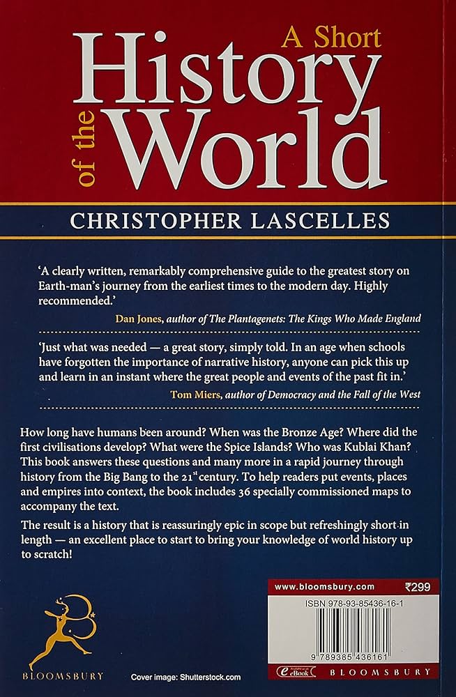 A Short History of the World: Christopher Lascelles: 9789385436161