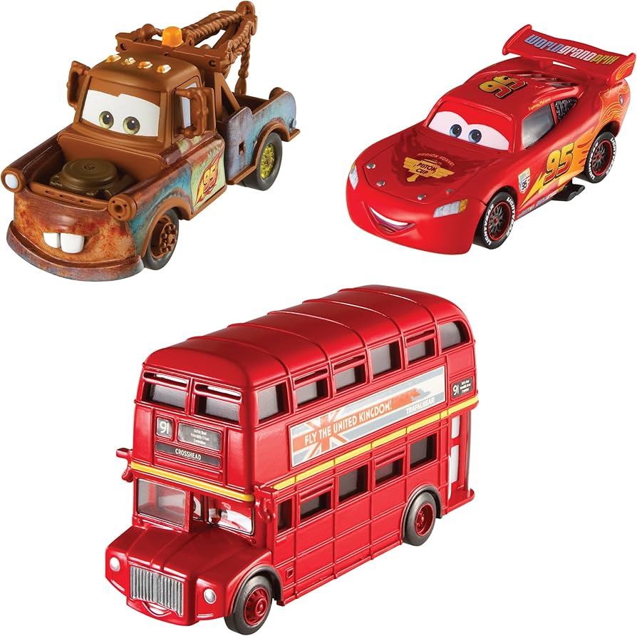 Amazon.co.jp: カーズ2 コレクター ダブルデッカーバス、メーター