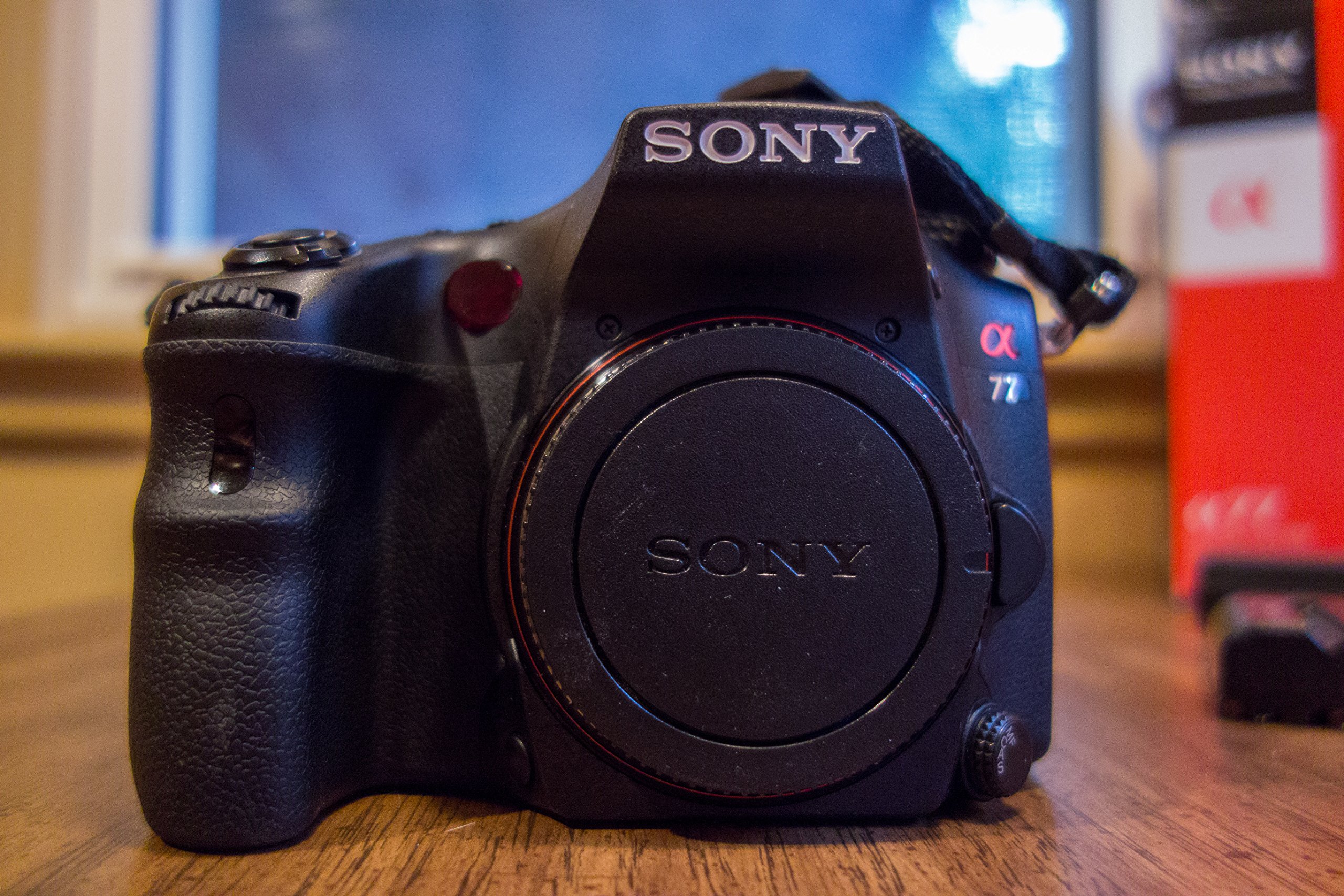 Amazon.com : Sony A77 24.3 MP Translucent Mirror Digital SLR With