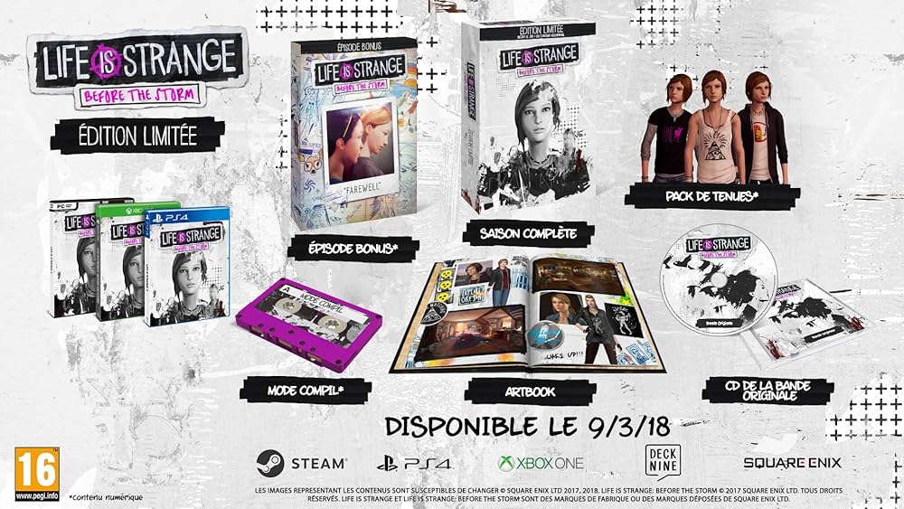 Life is Strange Before the Storm - Edition Limitée : Amazon.fr