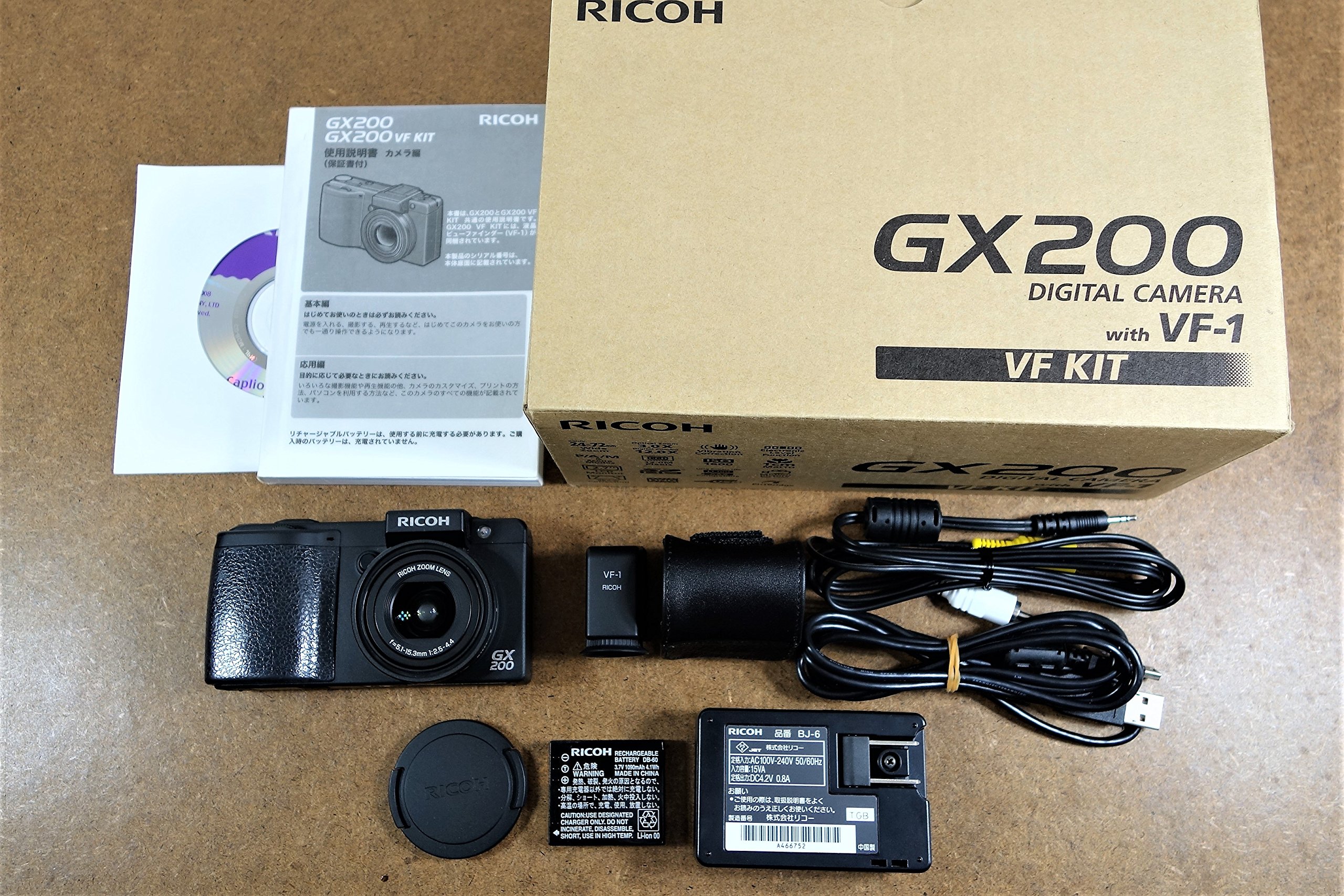 Amazon.com : Ricoh Digital Camera Gx200 Vf Kit , View Finder Vf-1