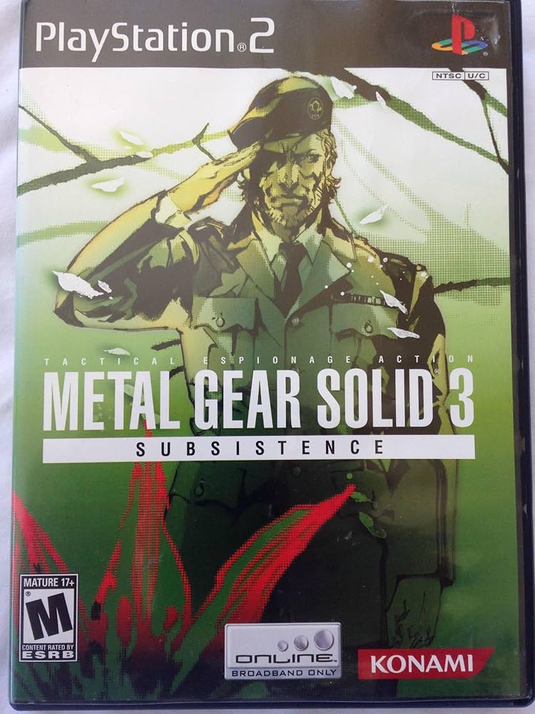 Metal Gear Solid 3: Subsistence - PlayStation 2: playstation_3