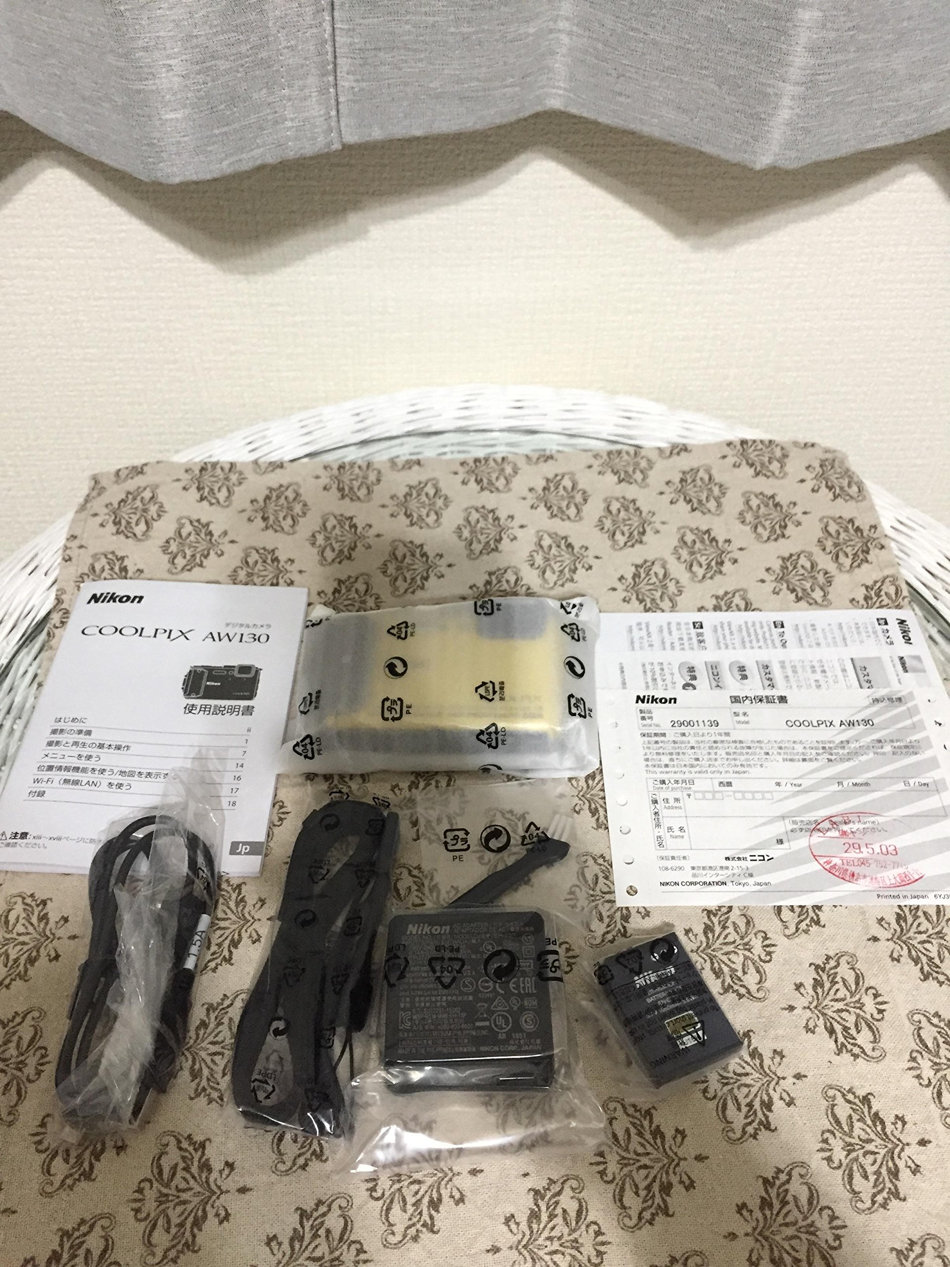 Amazon | Nikon デジタルカメラ COOLPIX AW130 イエロー YW