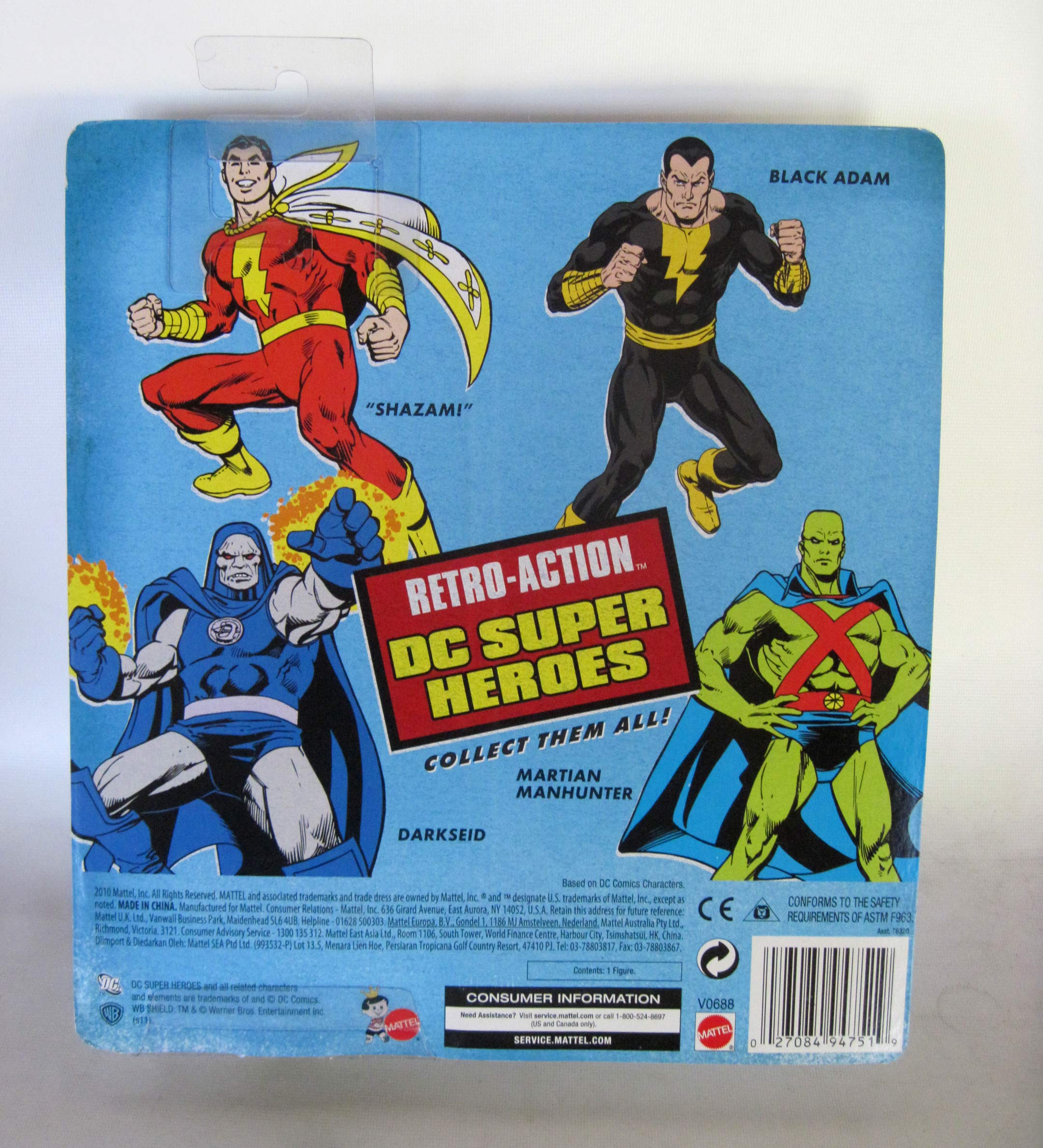 Amazon.com: Retro-Action DC Super Heroes Shazam Collector Figure