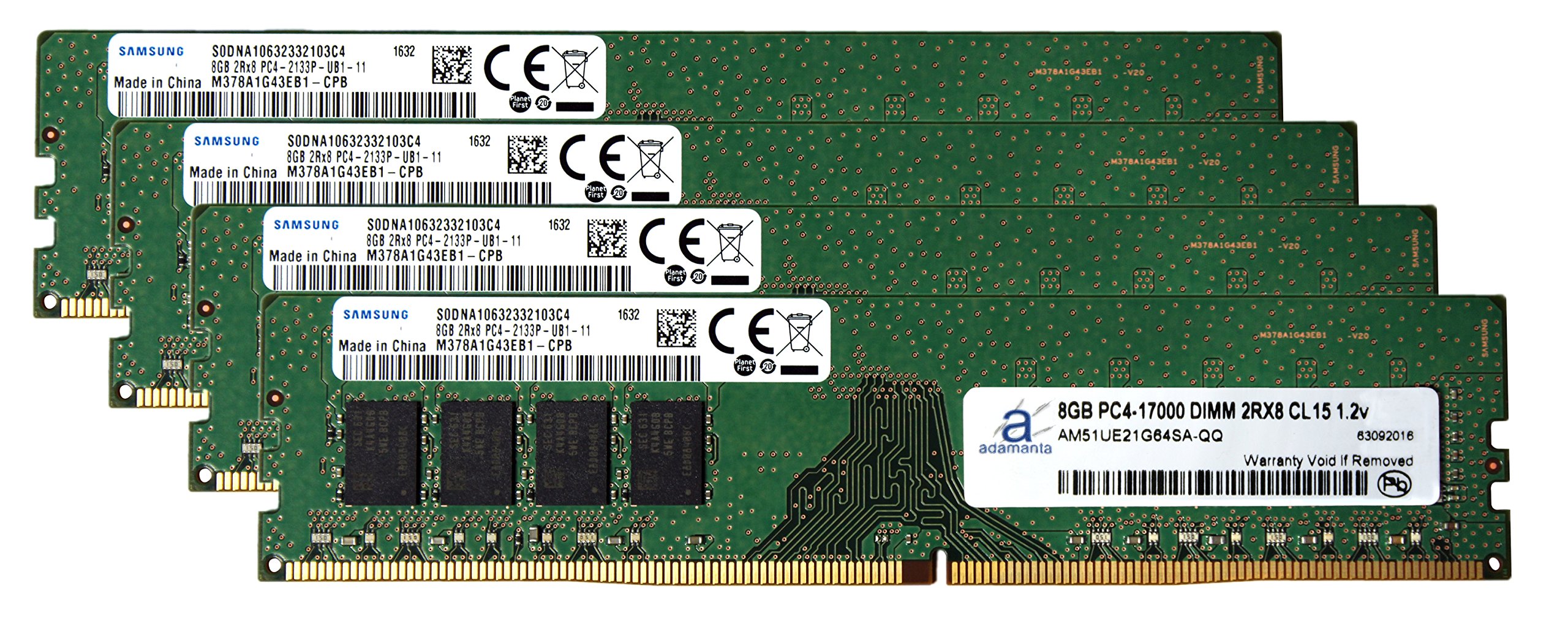 Amazon | Samsung Original 32 GB ( 4 x 8gb )デスクトップメモリ