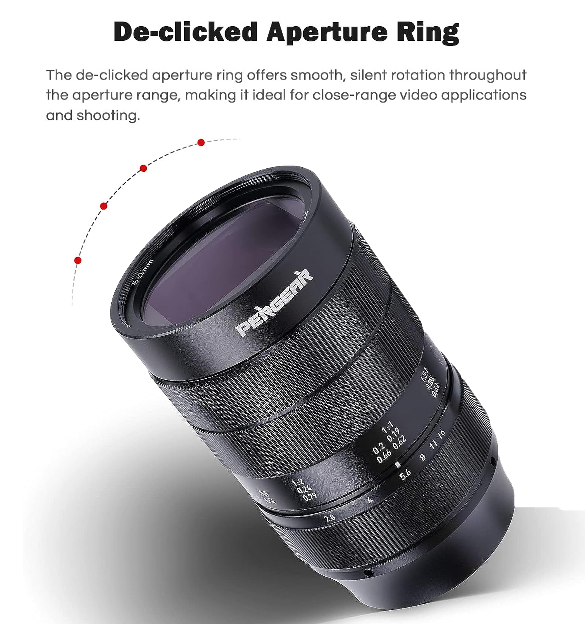 Amazon.com : PERGEAR 60mm F2.8 II Ultra-Macro Lens with 2X