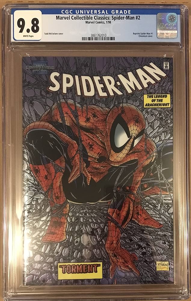 Amazon.com: Spiderman #1 McFarlane Homage Collectible Classic