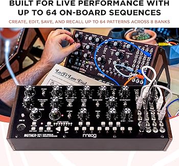 MOOG Mother-32 Semi-Modular Eurorack Analog Synthesizer with 32