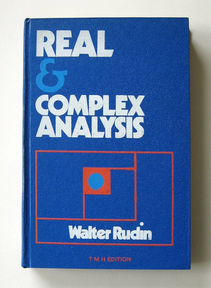 Amazon | Real and Complex Analysis（表紙は赤と緑2種類があります