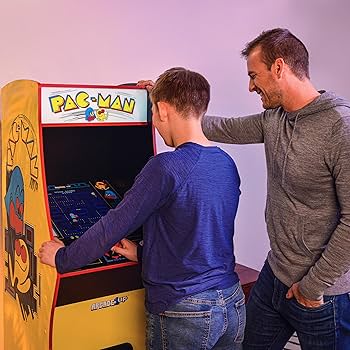 Amazon.com: Arcade1Up PAC-Man Deluxe Arcade Machine for Home - 5