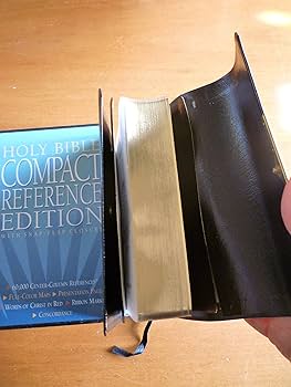 Holy Bible Compact Reference Edition with Snap-Flap Closure NKJV