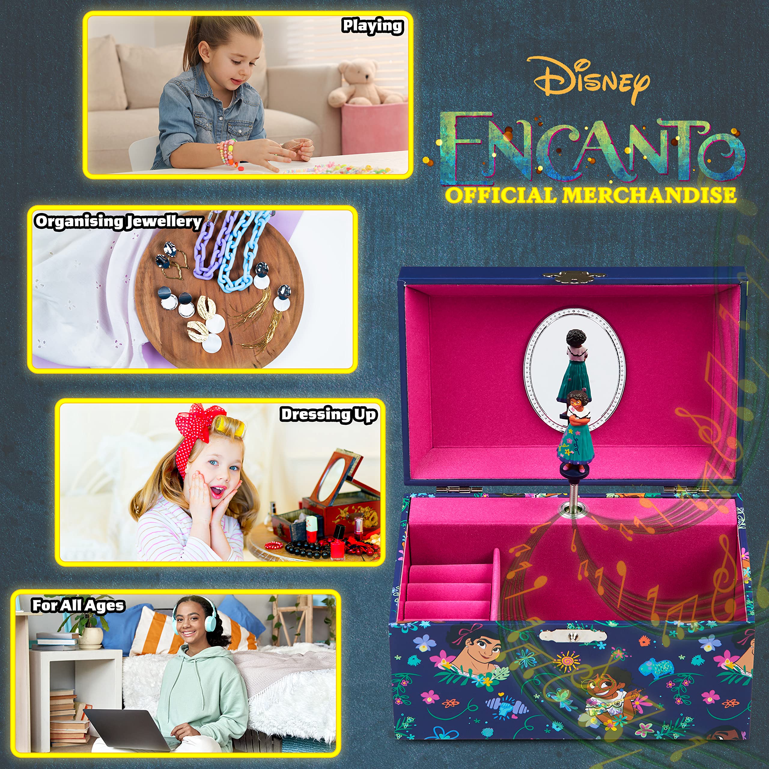 Amazon｜ディズニー エンカント ミュージカルジュエリーボックス