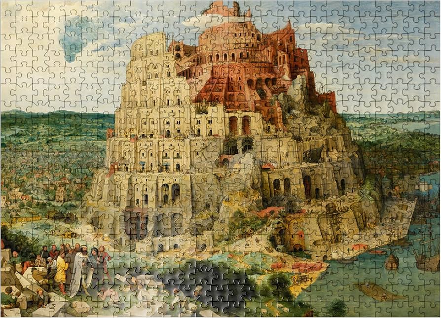 Amazon | MyPuzzle バベルの塔 1563 ピーター・ブリューゲル 長老作