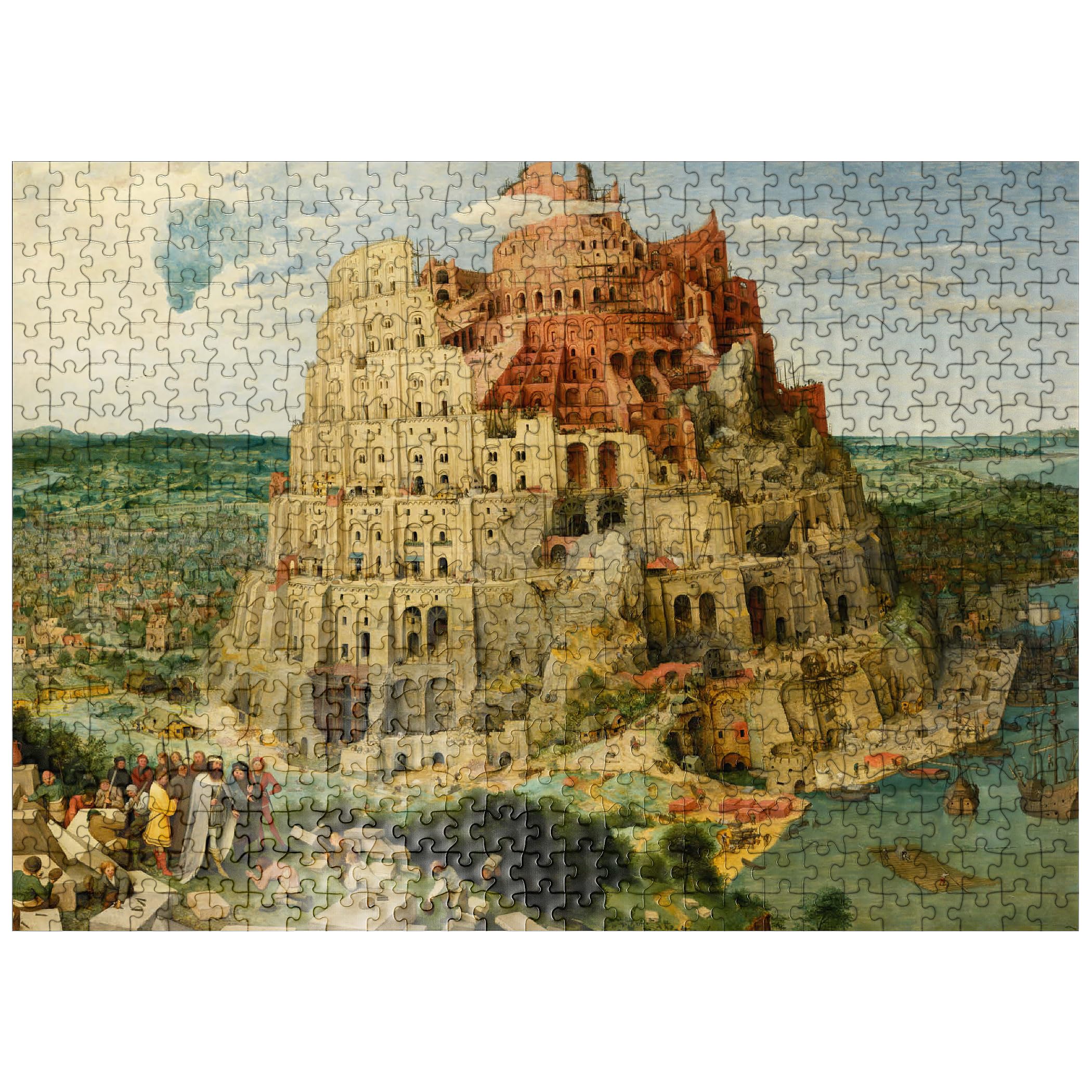 Amazon | MyPuzzle バベルの塔 1563 ピーター・ブリューゲル 長老作