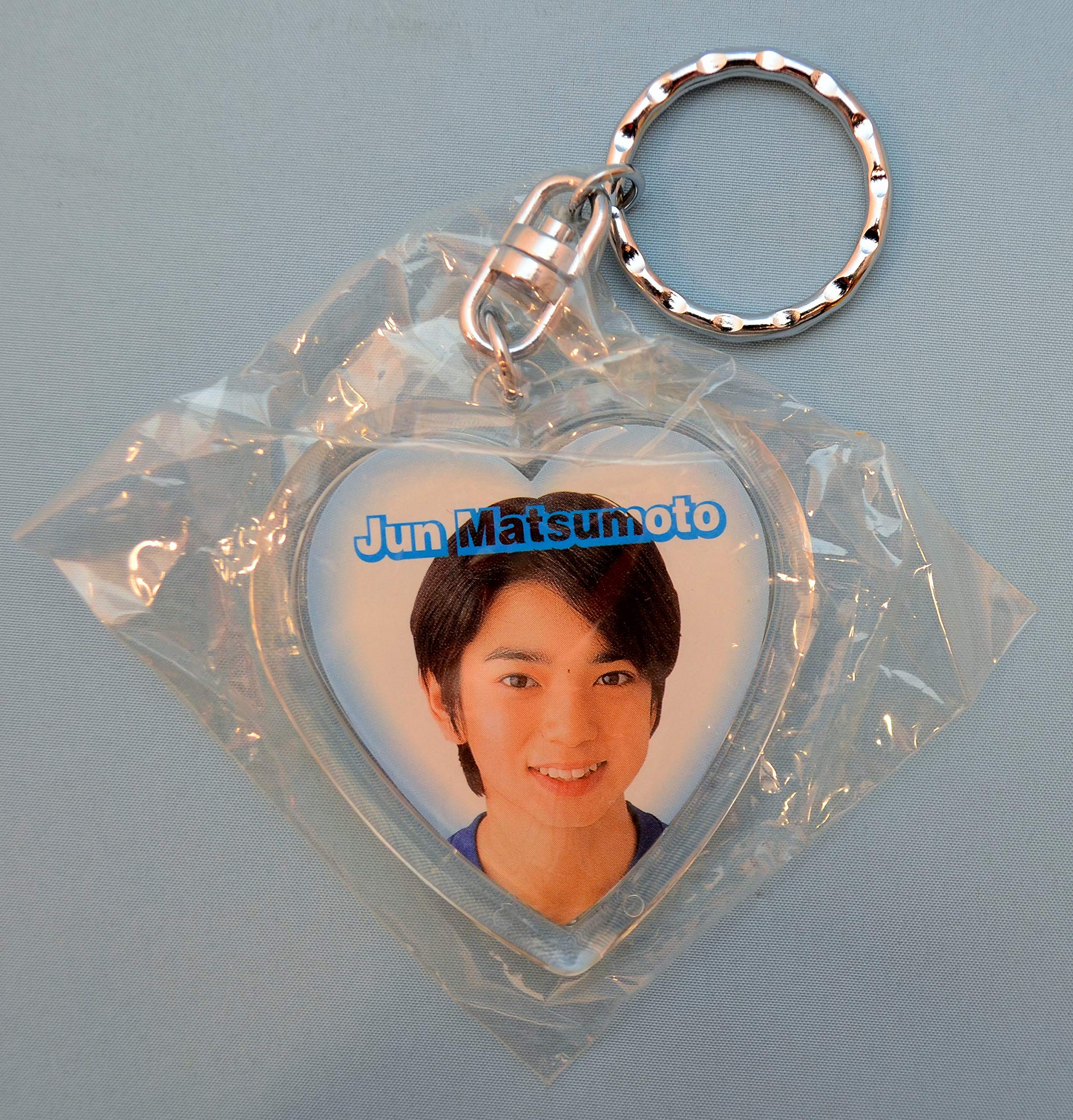 Amazon.co.jp: 嵐 松本潤 Jr 時代 ハート型キーホルダー : ファッション