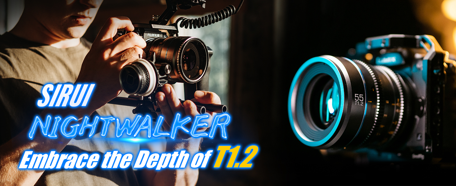 Amazon.com : SIRUI Night Walker 35mm S35 Manual Focus Cine Lens