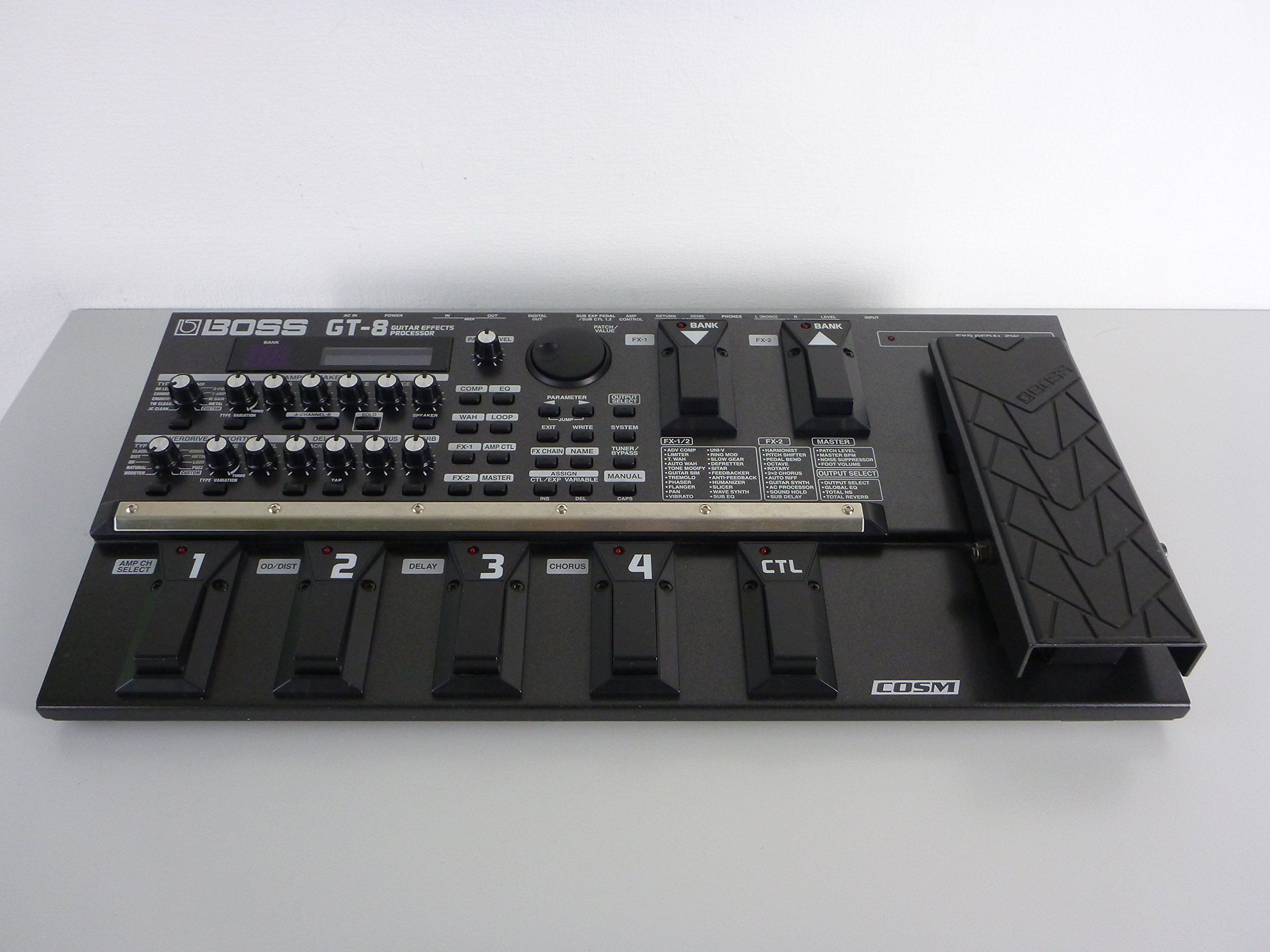 Amazon.co.jp: BOSS ギター・エフェクツ・プロセッサー GT-8 : 楽器