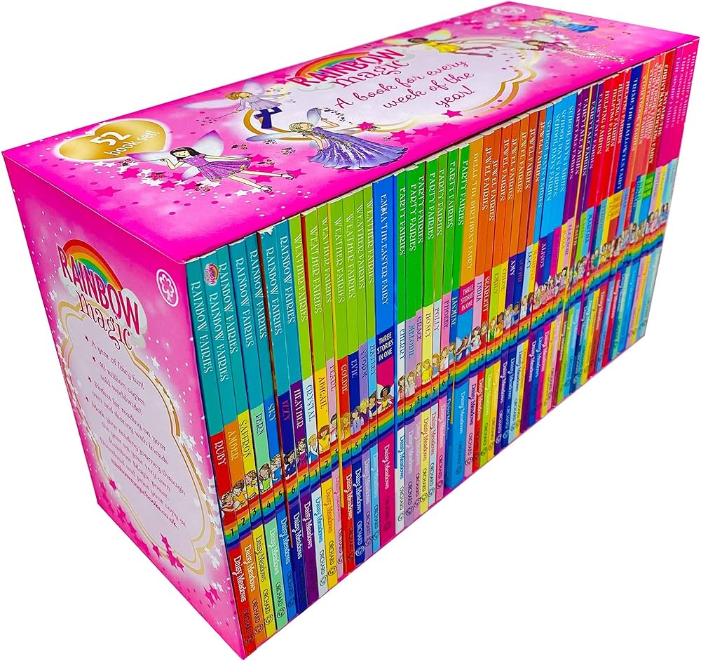 A Year of Rainbow Magic 52 Books Collection Box Set by Daisy