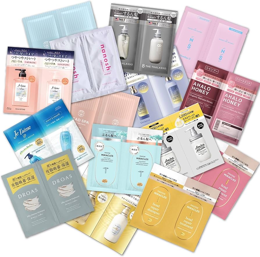 Amazon | 【まとめ買い】シャンプー トリートメント お試し サンプル