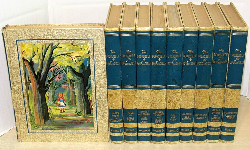 The Bookshelf for Boys and Girls - Complete 10 Volume Set: Editor