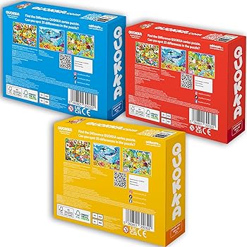 Amazon.co.jp: QUOKKA 100ピースパズル 子供用 4-6歳 – 3点セット