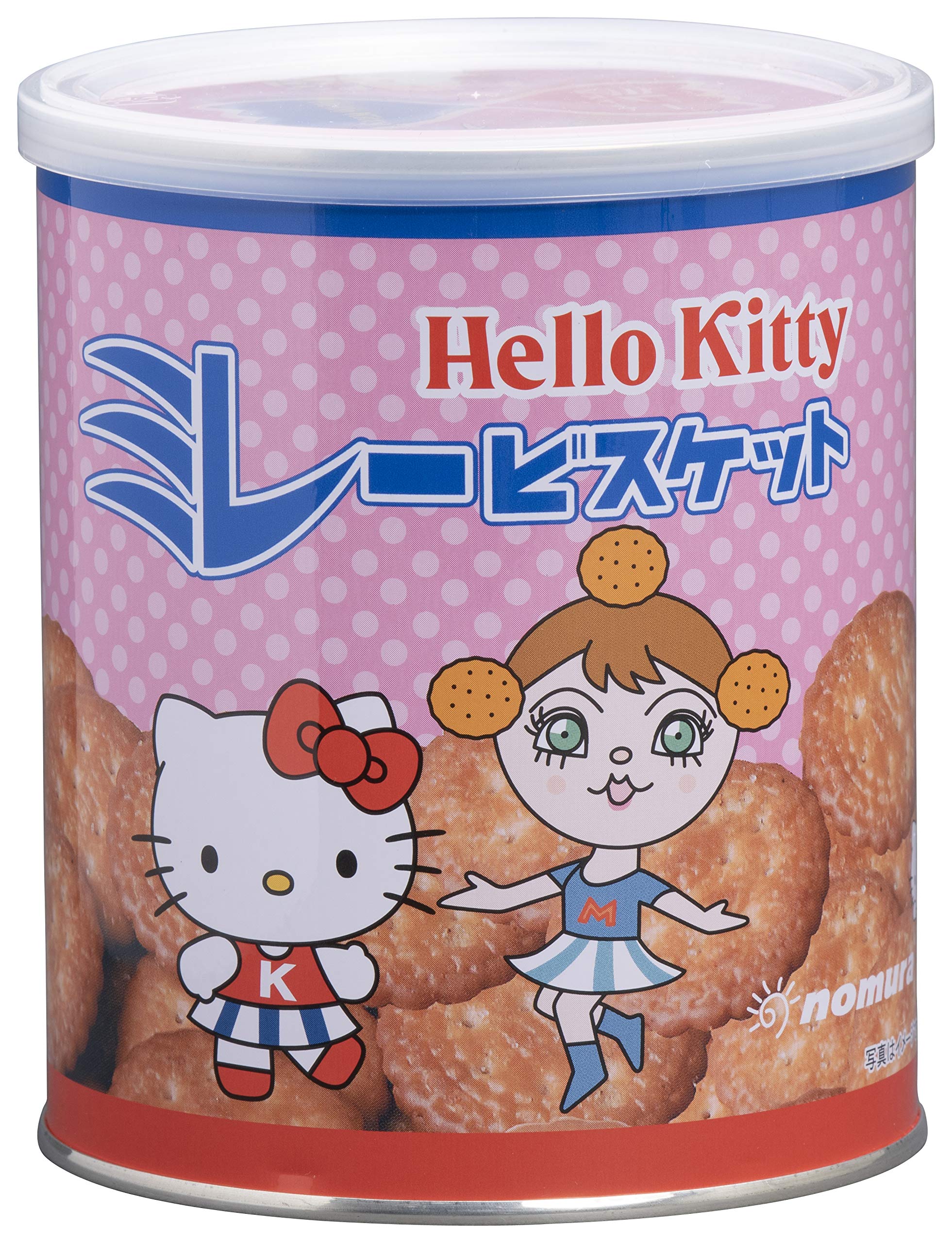 Amazon.co.jp: 野村煎豆加工店 ハローキティミレービスケット缶入 250g